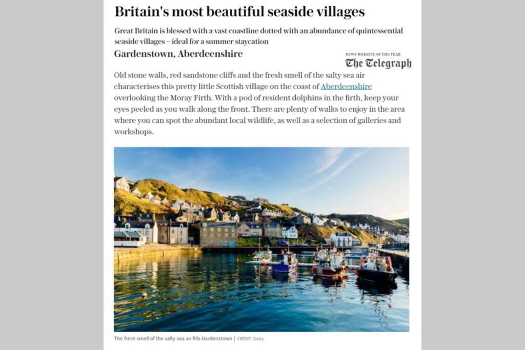 Bellevue Holiday Cottage Gardenstown Εξωτερικό φωτογραφία